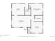 Layout of the home including the kitchen, living room, laundry room, bedrooms, bathroom and closet at 4111 S Delaware St, Englewood, CO 80110