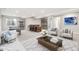 Basement game and living area with pool table, bar, chairs and sofa at 11482 Colony Loop, Parker, CO 80138