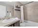 Full bathroom with tub shower combination at 4727 Raven Run, Broomfield, CO 80023