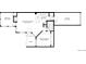 Detailed floor plan showcasing the layout of the house with dimensions and room names at 4882 E Kentucky Ave # A, Denver, CO 80246