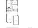 Detailed floor plan showcasing the home's layout, including the living room, kitchen, bedrooms, and garage at 1248 Meadow St, Longmont, CO 80501