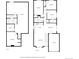 Detailed floor plans for both floors, showcasing the full layout with bedrooms, kitchen, living room, and garage at 1248 Meadow St, Longmont, CO 80501