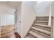 Staircase leads to finished basement at 1304 Ceres Dr, Lafayette, CO 80026