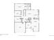 Detailed floor plan of the home's first floor layout, showcasing the room arrangements and dimensions at 13802 Jasmine St, Thornton, CO 80602