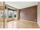 Bedroom with hardwood floors and bay window with view at 2247 Eagles Nest Dr, Lafayette, CO 80026