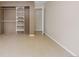 Spacious bedroom featuring a convenient built-in closet for optimal storage at 3022 S Wheeling Way # 107, Aurora, CO 80014