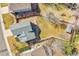 A bird's-eye view of the property reveals a spacious backyard and patio deck perfect for outdoor enjoyment at 5051 Yates Cir, Broomfield, CO 80020