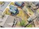 A high angle shows the backyard, along with a view of the neighborhood at 5051 Yates Cir, Broomfield, CO 80020