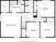 Upstairs floor plan displaying the primary bedroom, bedrooms, bathrooms, and walk-in closet layouts at 7082 W Morraine Dr, Littleton, CO 80128