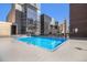 Rooftop pool with city views provides a refreshing amenity for residents to enjoy at 1020 15Th St # 18I, Denver, CO 80202