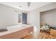 Simple bedroom with good natural light and spacious closet at 15627 E 51St Dr, Denver, CO 80239