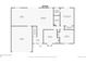 Floor plan showcasing layout of the house, including the kitchen, living room, bedrooms, and bathrooms at 540 Ithaca Dr, Boulder, CO 80305