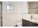 Modern bathroom featuring contemporary fixtures and a clean, minimalist design at 336 E 1St Ave # 200, Denver, CO 80203