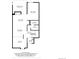 Open floor plan showcasing the kitchen, dining area, living room, and outdoor covered patio at 2061 S Worchester Way, Aurora, CO 80014