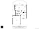Detailed floor plan showcasing the layout of the home's main level, including the kitchen, living room, and garage at 2545 Andrew Dr, Superior, CO 80027