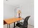 Bright office with drop leaf wooden desk and closet at 2545 Andrew Dr, Superior, CO 80027