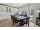 Cozy dining area with natural light and seating for eight at 12110 Bay Oaks Ct, Parker, CO 80138