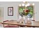 Cozy dining space featuring natural light, decor, and seating for six at 10016 Teton Ct, Lone Tree, CO 80124