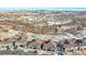 Beautiful aerial view of townhomes featuring well-maintained landscapes and neighborhood streets at 17359 Waterhouse Cir # C, Parker, CO 80134