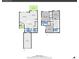 Complete floorplan featuring layouts for the first and second floors, detailing all rooms at 17359 Waterhouse Cir # C, Parker, CO 80134