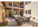 Spacious patio featuring a cozy seating arrangement, ideal for outdoor gatherings at 9435 Winding Hill Way, Lone Tree, CO 80124
