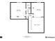 Detailed floor plan showcasing the layout of the third floor, including two bedrooms and a bathroom at 1834 Hennington Ct, Longmont, CO 80501