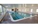 Well-lit indoor pool with multiple lanes, perfect for year-round swimming and fitness at 755 S Clinton St # 1B, Denver, CO 80247