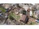 Backyard with a patio area, a small grassy space, a shed, and some playground equipment at 8170 S Marshall Ct, Littleton, CO 80128