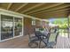 Enjoy outdoor living on this spacious deck, perfect for dining and entertaining with picturesque views at 8333 Depew Way, Arvada, CO 80003