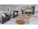 Inviting living room featuring modern furniture, hardwood floors, and an open layout at 8333 Depew Way, Arvada, CO 80003