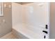 Clean, functional bathroom with a white tub and shower combination at 1170 Kingston St, Aurora, CO 80010