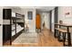 Charming bedroom featuring a bunk bed, study table, and stylish decor at 7256 S Broadway, Centennial, CO 80122
