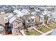 Aerial view of neighborhood showcasing the home's location within the community at 6764 Osage St, Denver, CO 80221