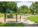 A park with a playground, walking path, and agility equipment at 4129 Amber St, Boulder, CO 80304