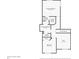 Second floor plan showing the primary bedroom, primary bathroom, laundry, closet, loft, and bedroom at 4129 Amber St, Boulder, CO 80304