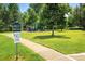 The community park includes a playground, grassy area, and walking path at 4129 Amber St, Boulder, CO 80304
