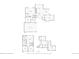 Home floor plan featuring layout of basement, main floor, and second floor at 6488 S Heritage E Pl, Centennial, CO 80111