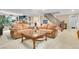 Spacious basement living room with large couches, a coffee table, and an inviting staircase at 8291 S Krameria Way, Centennial, CO 80112