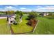 Beautiful aerial view of the property featuring a fenced-in yard at 15132 Pecos St, Broomfield, CO 80023
