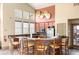 Convenient community kitchen, with stainless appliances and a breakfast bar, located off the fitness room at 7212 S Blackhawk St # 1-103, Englewood, CO 80112