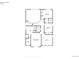 Floor plan of the first floor with bedrooms, den, bathrooms, closets and the laundry area at 15955 E Otero Cir, Centennial, CO 80112