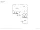 Floor plan featuring the Gathering room, dining room, kitchen, living room, foyer, and half bath at 15955 E Otero Cir, Centennial, CO 80112