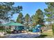 Colorful playground and picnic area with shade and ample space for to play at 1206 E Phillips Pl, Littleton, CO 80122