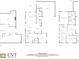 Floorplans of all three floors detailing the layout of all rooms of the house at 5072 Meadow Mountain Dr, Broomfield, CO 80023