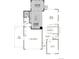 Floor plan featuring a gourmet kitchen, sunroom, two-story entry, study and two-car garage at 4609 Thistle Dr, Brighton, CO 80601