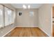 Dining room with hardwood floors and natural light at 110 Gold Maple St, Brighton, CO 80601