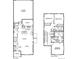 A detailed floor plan showing the layout of the house, including the kitchen, living room, and bedrooms at 21001 E 63Rd Dr, Aurora, CO 80019