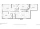 Detailed floor plan showcases the layout of the living room, kitchen, bedrooms, and bathrooms at 555 W Mansfield Ave, Englewood, CO 80110
