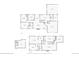 Detailed floor plan showing layouts for floor one, floor two, and basement at 555 W Mansfield Ave, Englewood, CO 80110