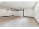 Finished two-car garage with polished concrete floor at 3908 Mariposa St, Denver, CO 80211